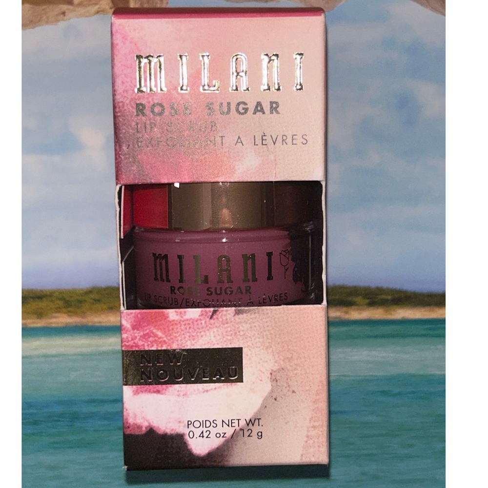 MILANI Rose‎ Sugar Lip Scrub Exfoliant New